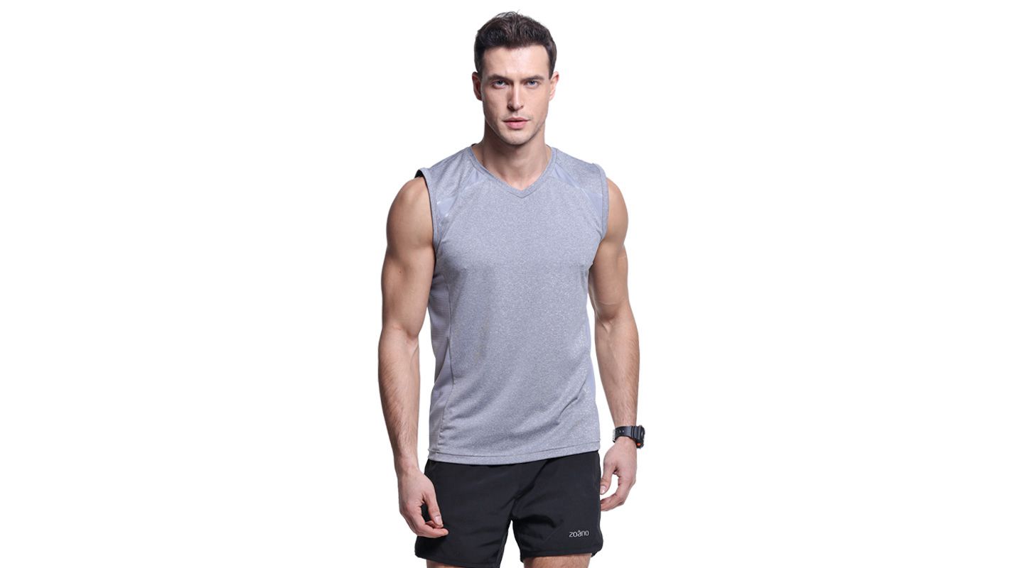 肌肉博士欧美2021新款速干运动背心男士健身无袖T恤跑步训练服装-阿里巴巴