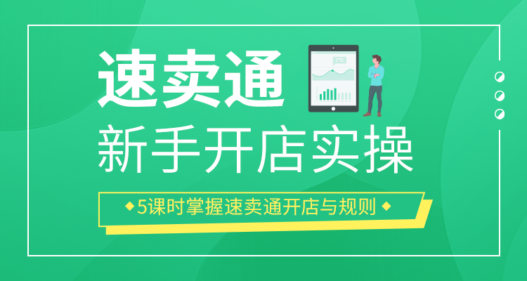 (单节课)速卖通开店实操