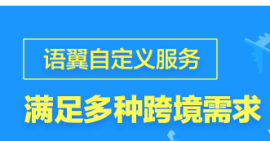 语翼自定义服务邀您尝鲜