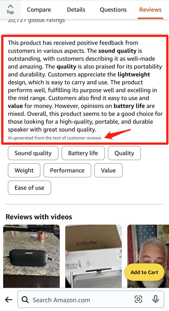 Review、QA重大更新！亚马逊将重塑搜索功能？