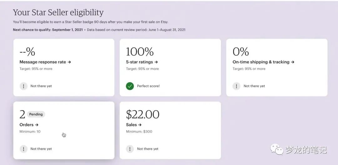 Etsy平台Star Seller全面解析