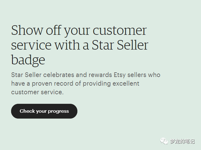 Etsy平台Star Seller全面解析