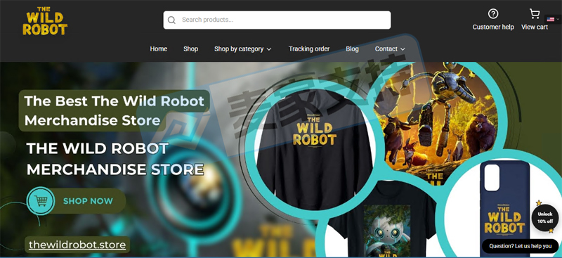 26-cv-03683，TRO警报！GBC律所重拳出击！The Wild Robot版权&amp;商标双维权