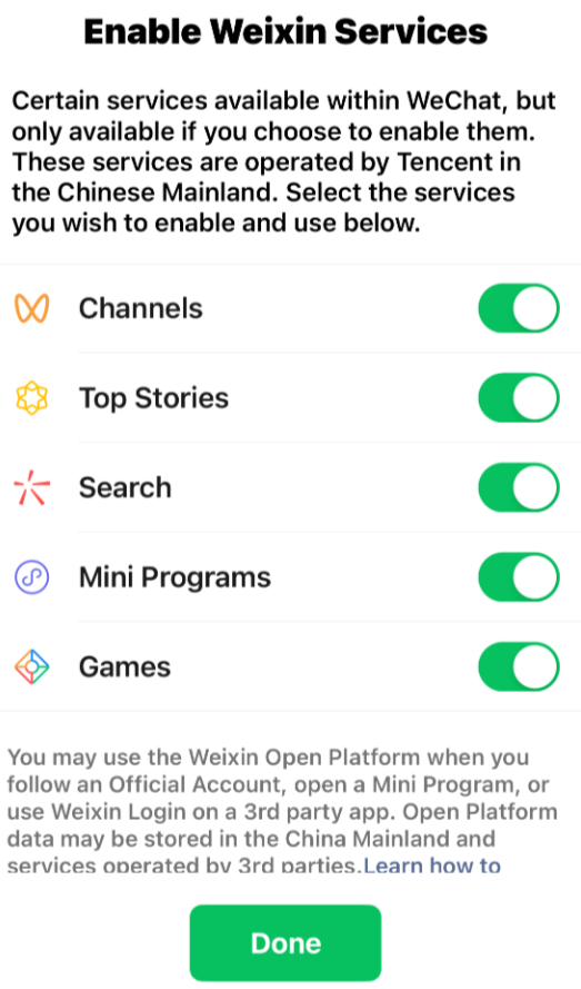 WeChat海外微信注册图文教程