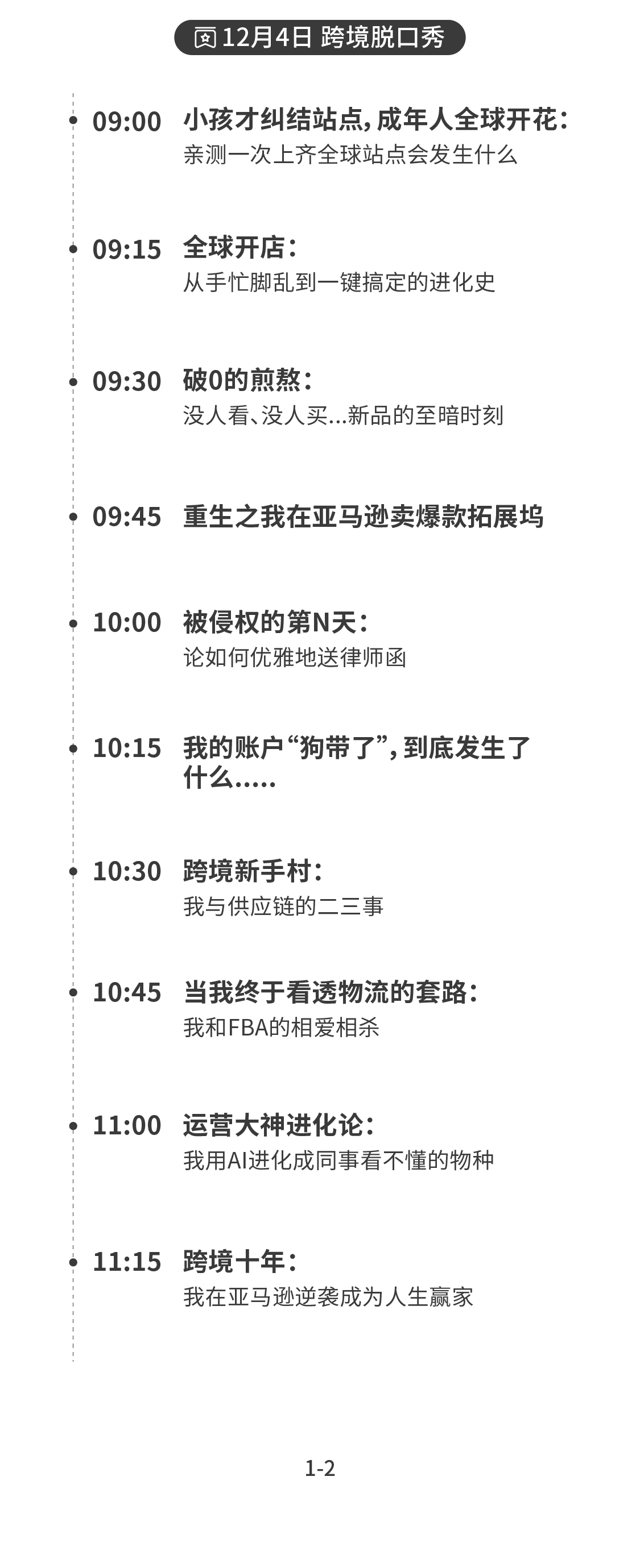 跨境人的“Talk show”！2025亚马逊全球开店跨境峰会玩转新花样