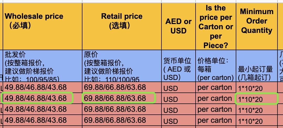 产品表格填得好,Tradeling轻松上品没烦恼