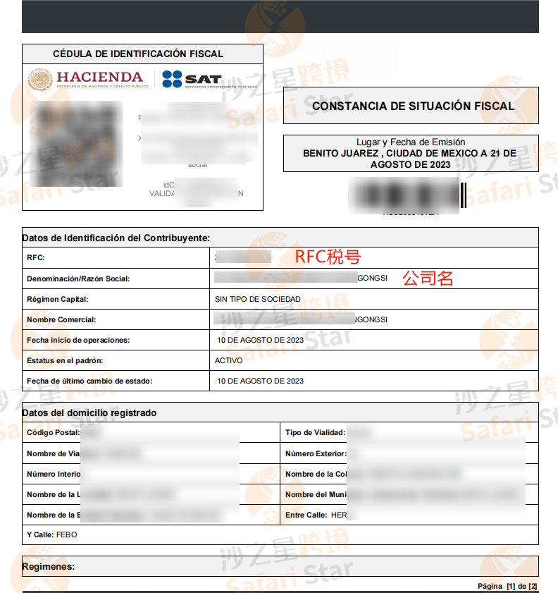 Amy聊跨境：墨西哥RFC注册后问题独家解析！哪些事项必须注意？