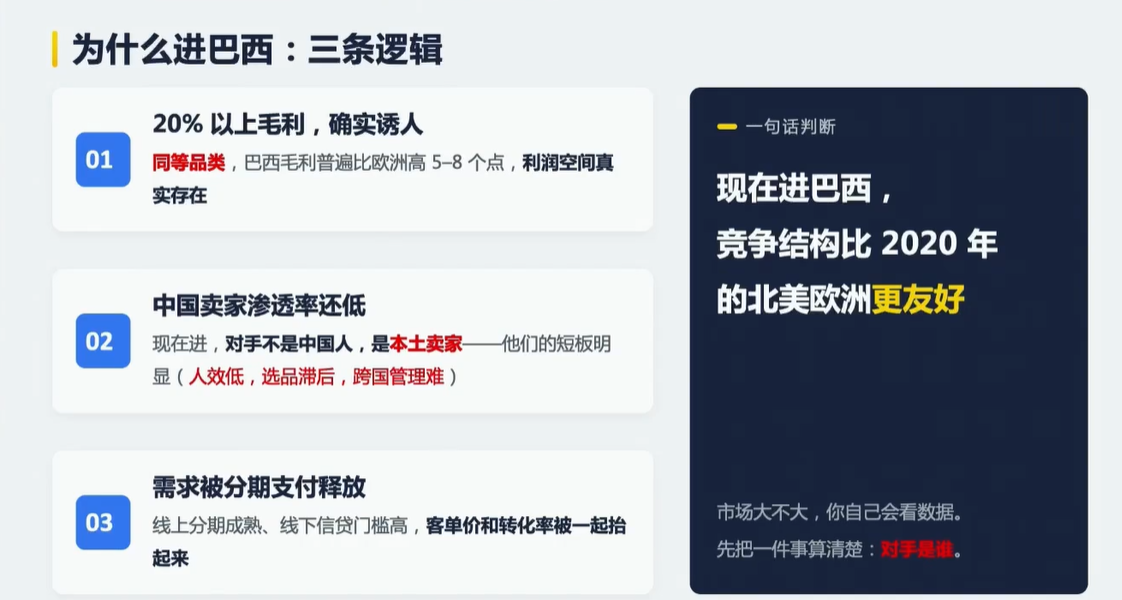 客单价30美金起步!他在巴西市场的运营逻辑绝了