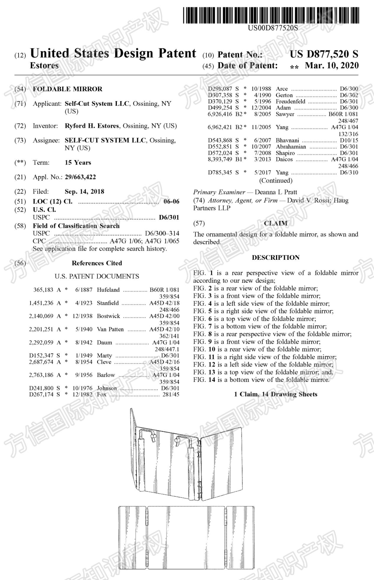 25- cv-6151，你的链接是否安全？FOLDABLE MIRROR折叠镜TRO发起！