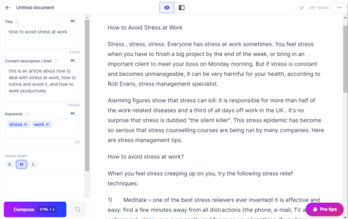 谷歌SEO：AI内容生成工具推荐（上）