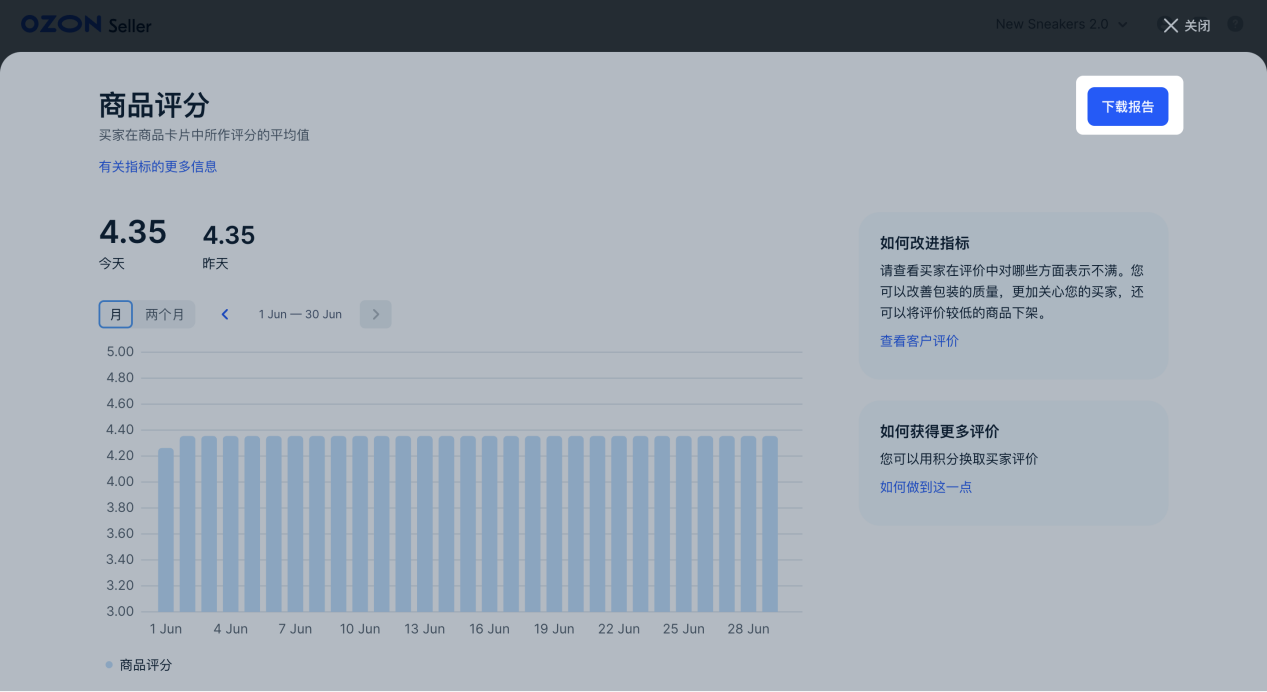 快速掌握Ozon下载评分报告的方法，改进您的商品评分数据