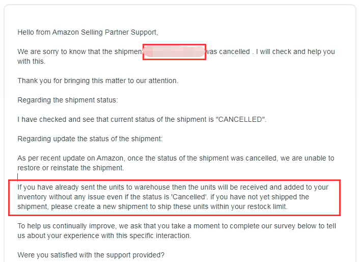 2022年4月1日起取消或删除亚马逊FBA货件可能会被拒收