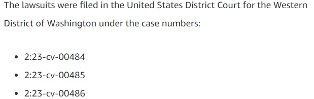 亚马逊再次出手！起诉多名中国卖家，矛头直指侵权投诉！