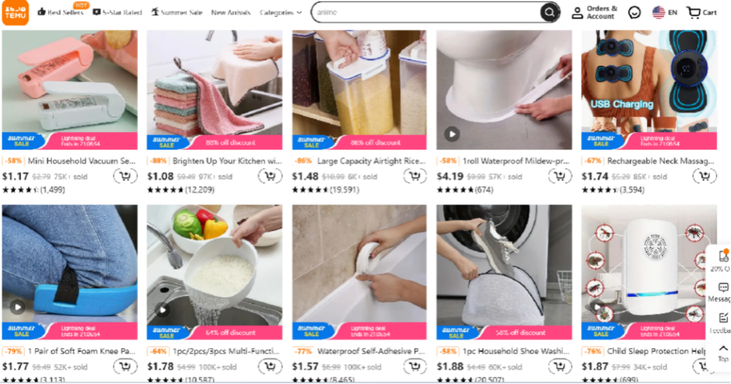 “每天都是Prime Day”的Temu,被“杠”上了