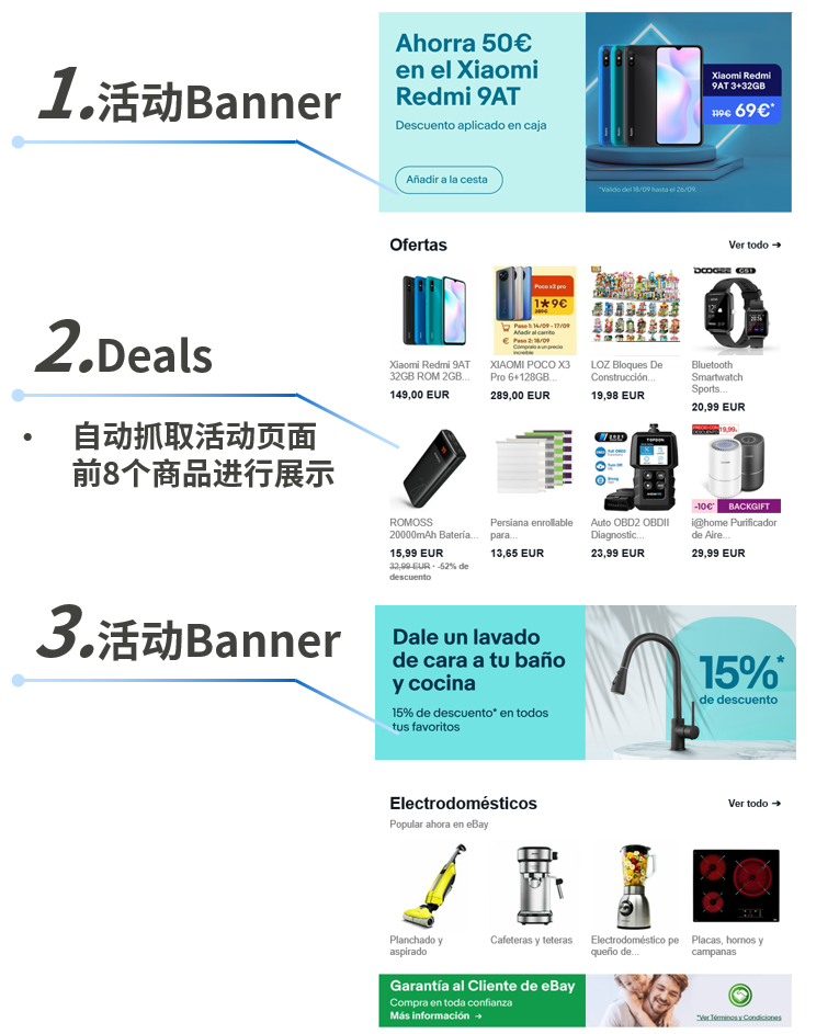 站在Deals & Campaigns肩膀上，引爆eBay西班牙站点店铺流量！