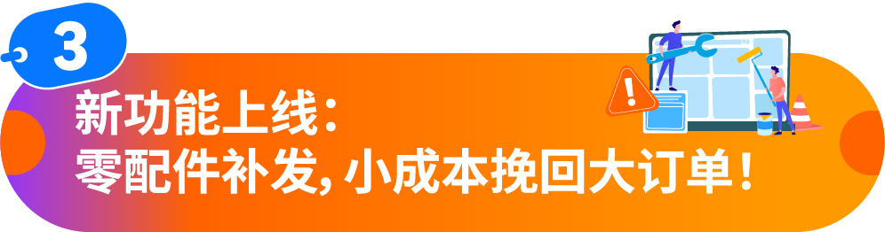 支持“零配件补发”，小配件挽救大订单！亚马逊免费售后工具“商品支持”重磅升级