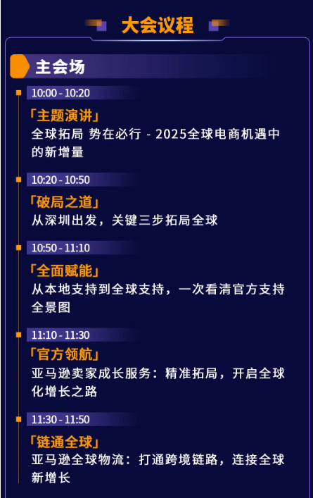 6/19深圳！亚马逊全球机遇论坛重磅开启，助您一站式拓局全球！
