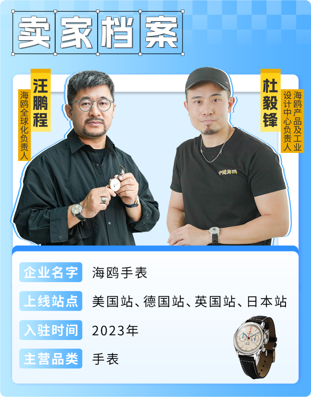 单款销量涨95%！70年老牌海鸥机械表，凭什么在亚马逊打动海外技术党？