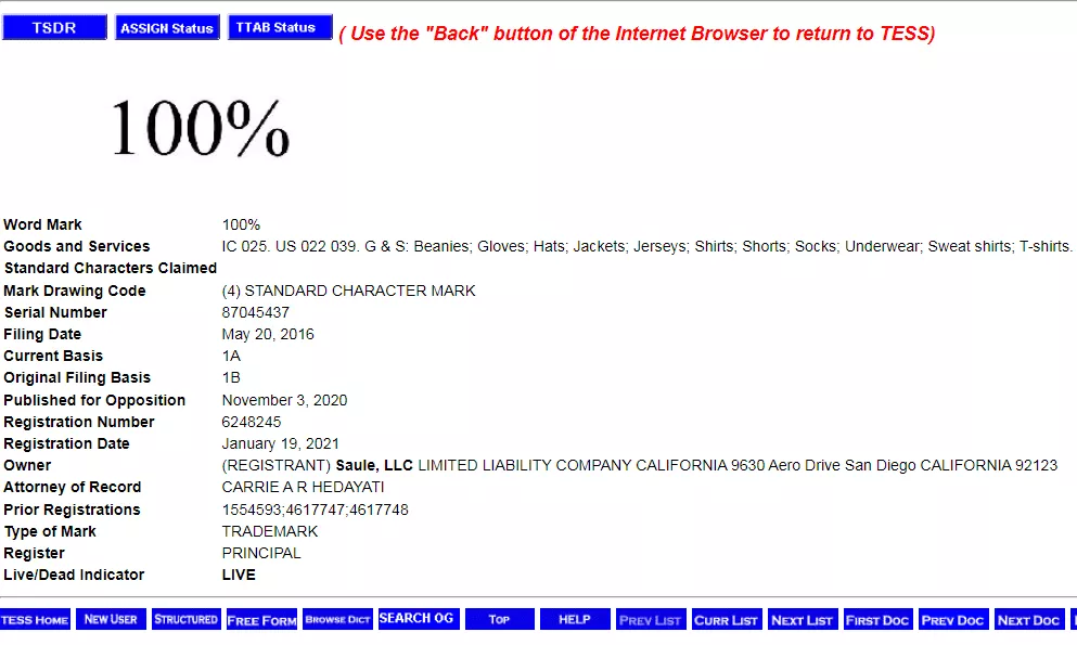 侵权预警 | “100%”也能注册商标?数字商标注册需要注意什么?