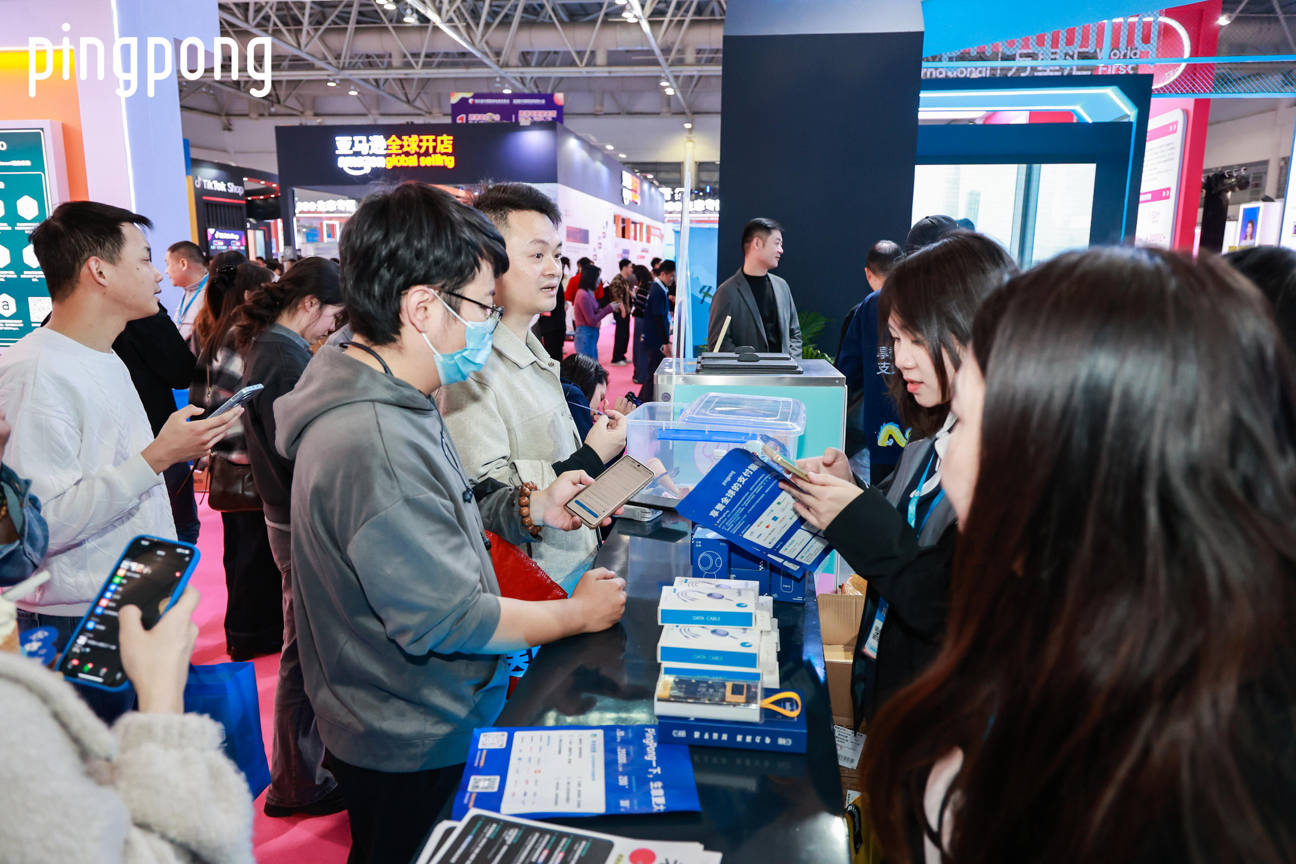 PingPong引爆中国跨交会，自带“流量密码”火爆出圈！