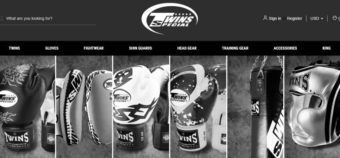 泰拳装备界的领头羊Twins Special被代理，28类运动器材的小心！