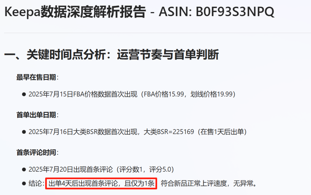 亚马逊选品结合AI解读热门产品第70期，通过AI数据了解竞品运营节奏