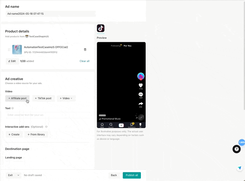 TikTok Shop商家提升GMV的新利器，ACA投达宝操作指南