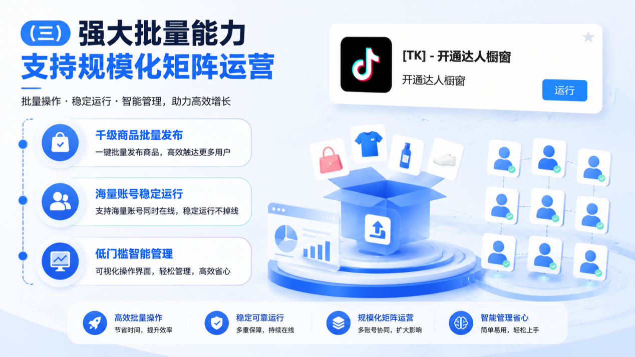 安全防封！TK云大师定制脚本解锁TikTok矩阵高效运营全场景