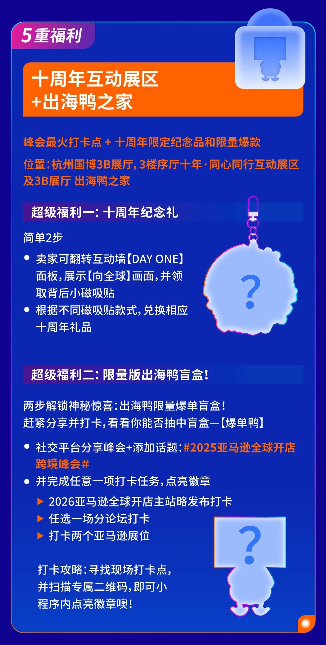 请查收你的亚马逊全球开店跨境峰会专属惊喜包!
