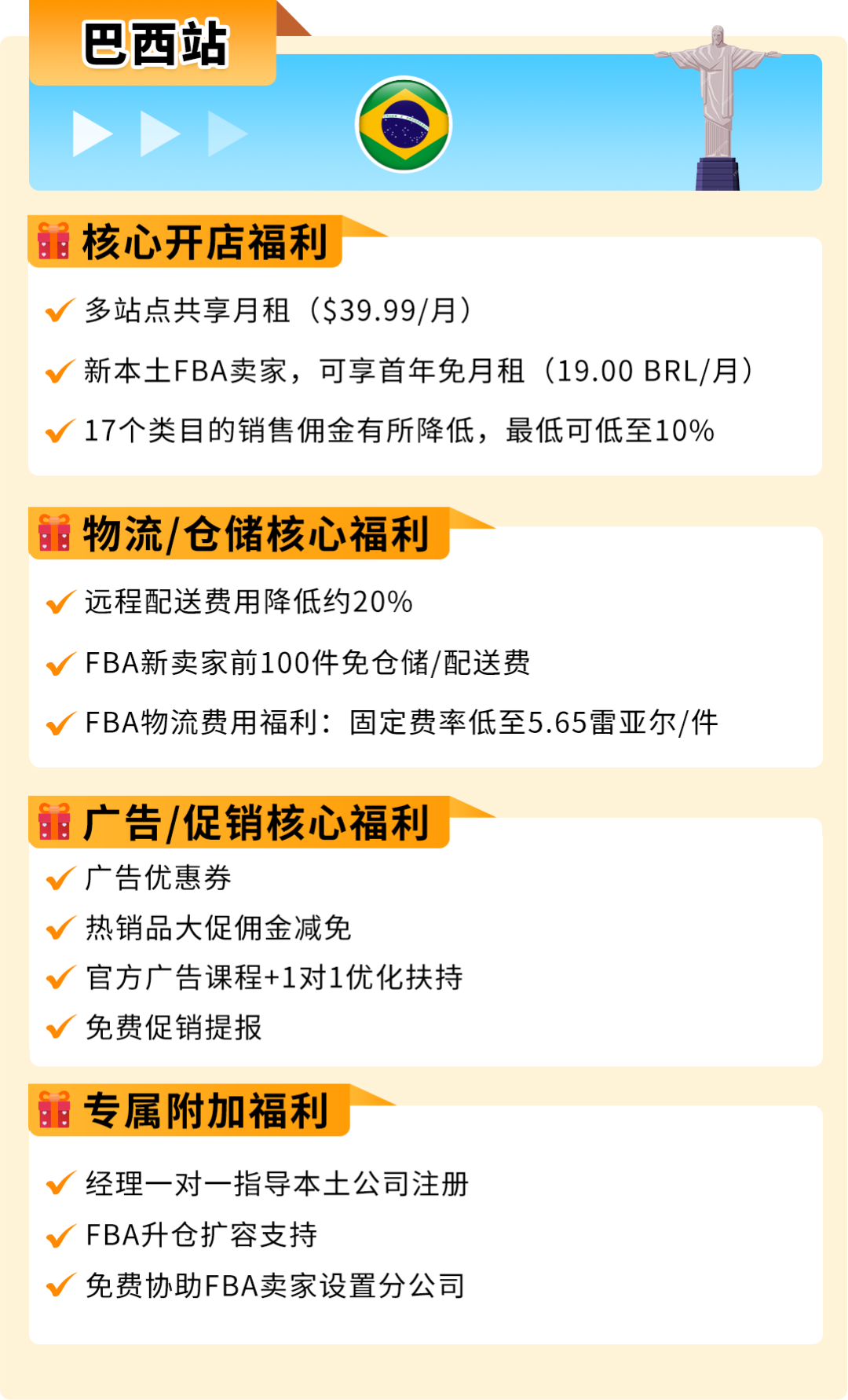 亚马逊新兴站点又放大招了，史无前例的新卖家福利重磅来袭！
