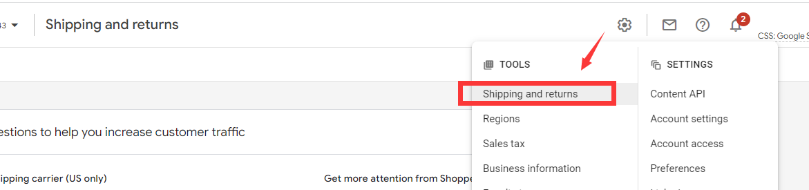【Google Merchant Center】GMC可以设置一个国家的某几个区域不派送吗？