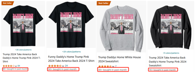 狂卖20000多件！特朗普胜选带来泼天富贵，想接住的卖家要小心这张图！