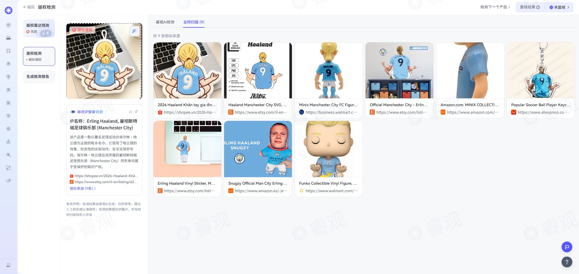 1分钟上手「睿观AI 查侵权」-跨境电商知识产权与合规风险检测