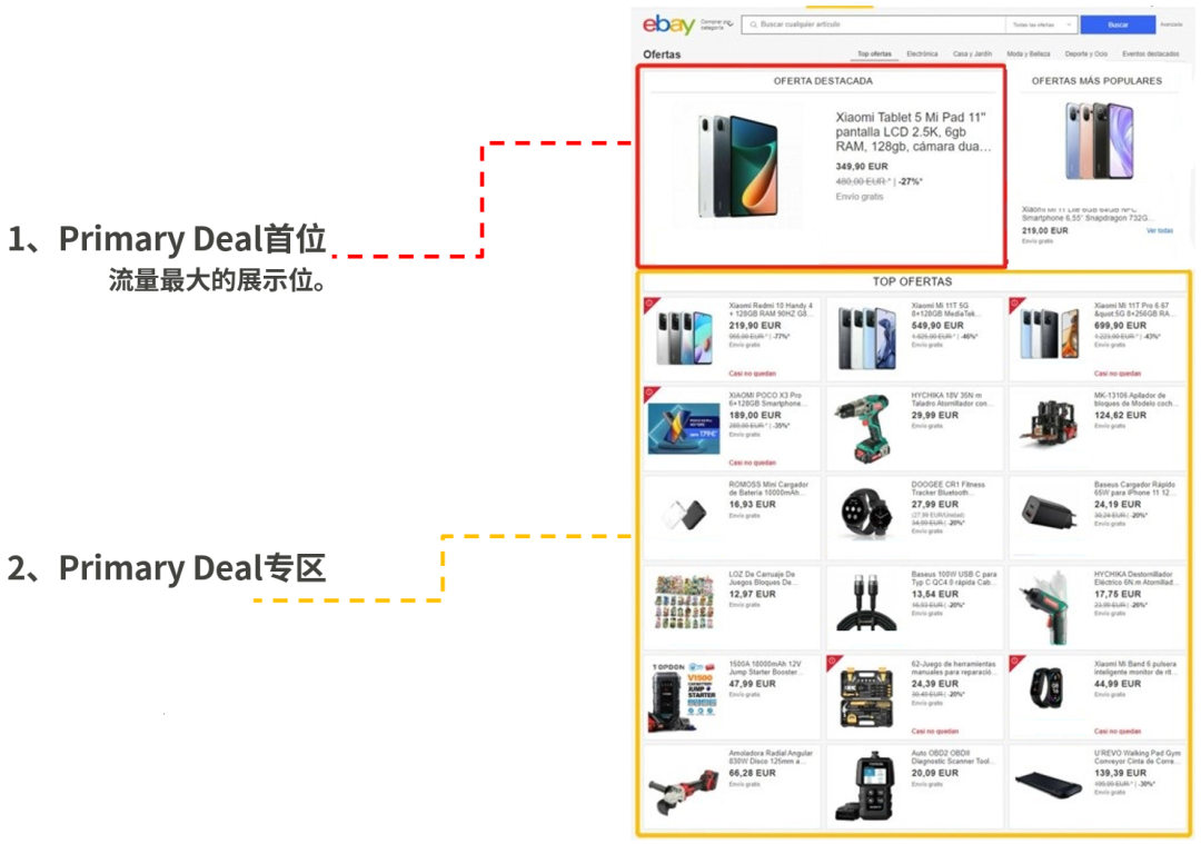 站在Deals & Campaigns肩膀上，引爆eBay西班牙站点店铺流量！