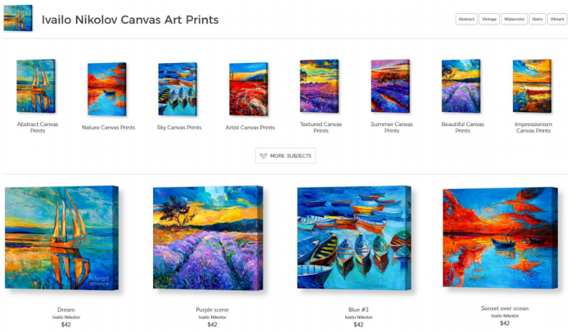 这些色彩鲜明的作品不能用！艺术家INikolov发案！