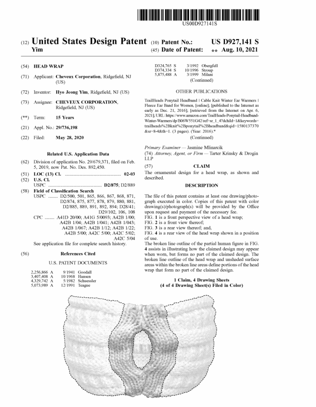 CC BEANIE：帽子类高风险侵权品牌，尤其是专利侵权
