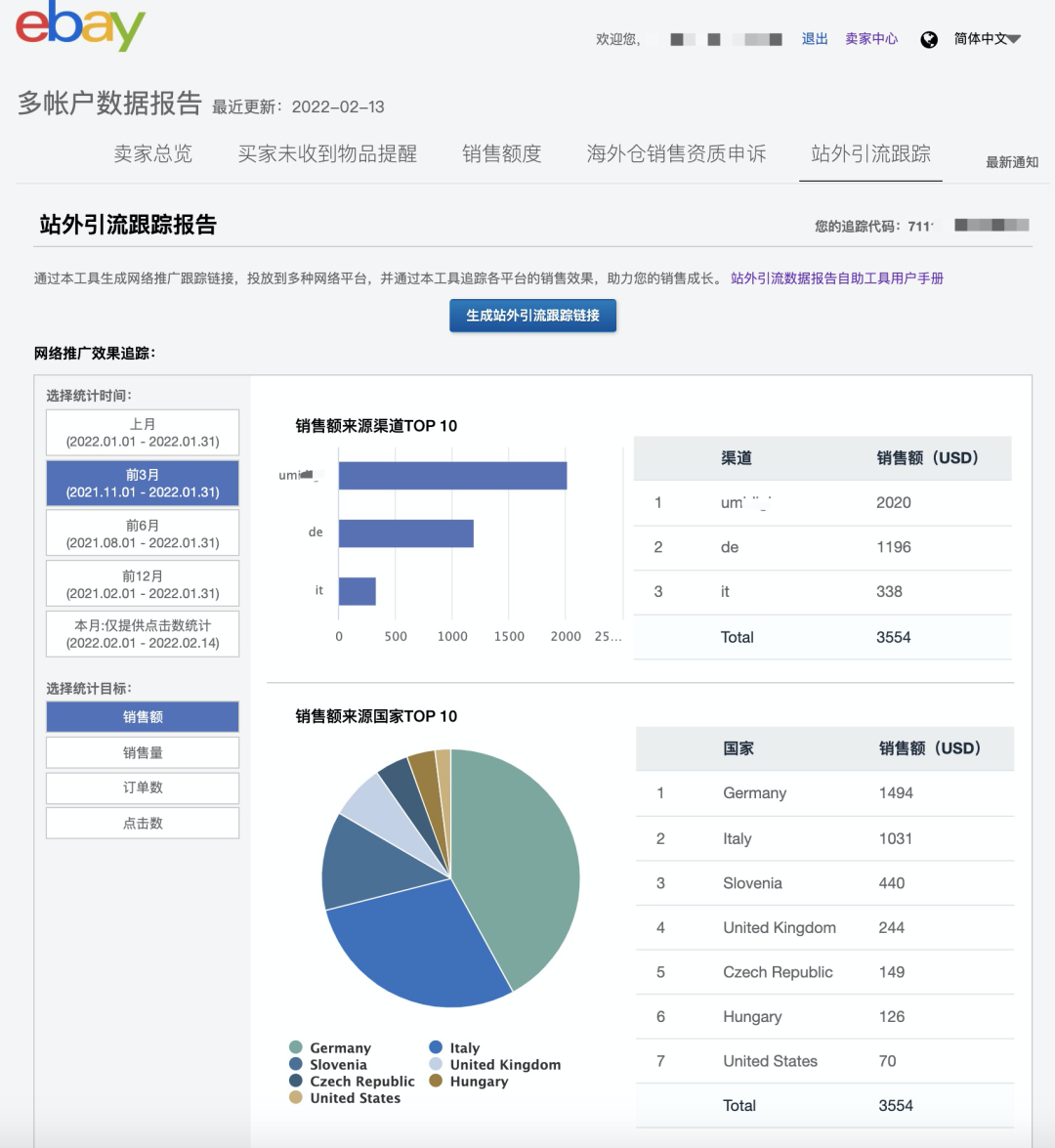站外引流数据报告自助工具上线! 寻找优势流量渠道,为销售锦上添花