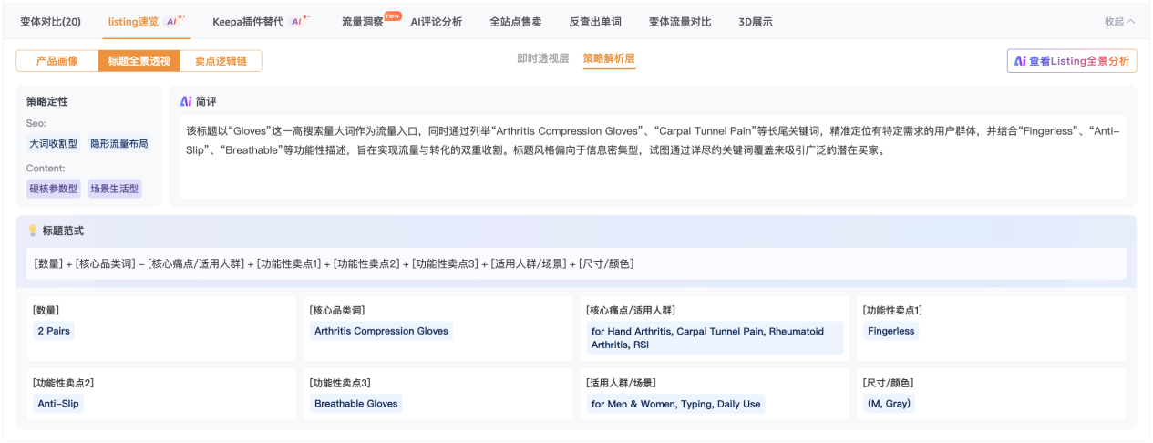竞品Listing到底值不值得研究？先让 AI 帮你看这3点