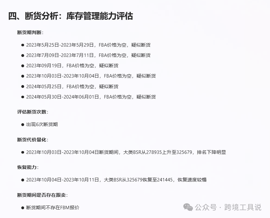 永久免费keepa平替产品再升级！deepseek加持一键生成竞品数据解读报告~