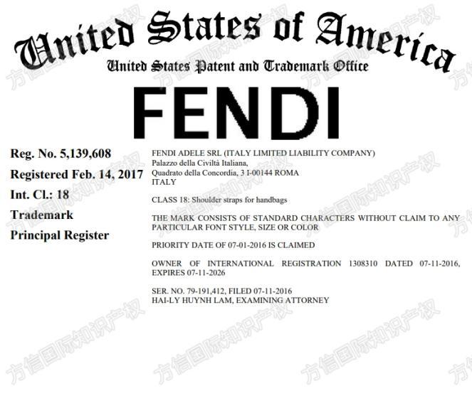 25- cv-5647，及时取款！FENDI芬迪开启大量商标维权！