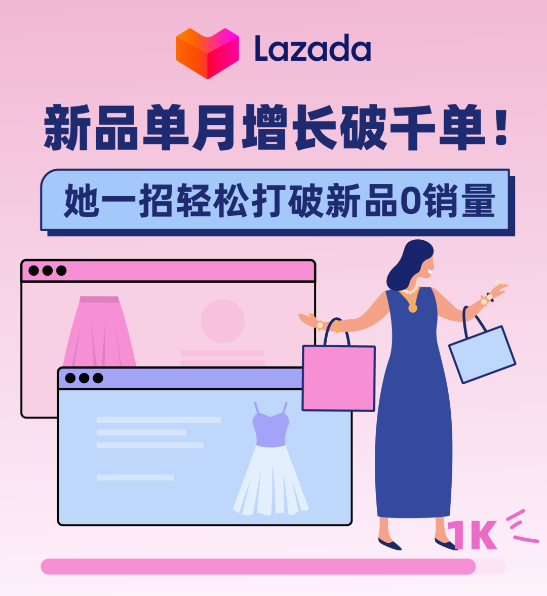 新品单月增长破千单！她一招轻松打破新品0销量