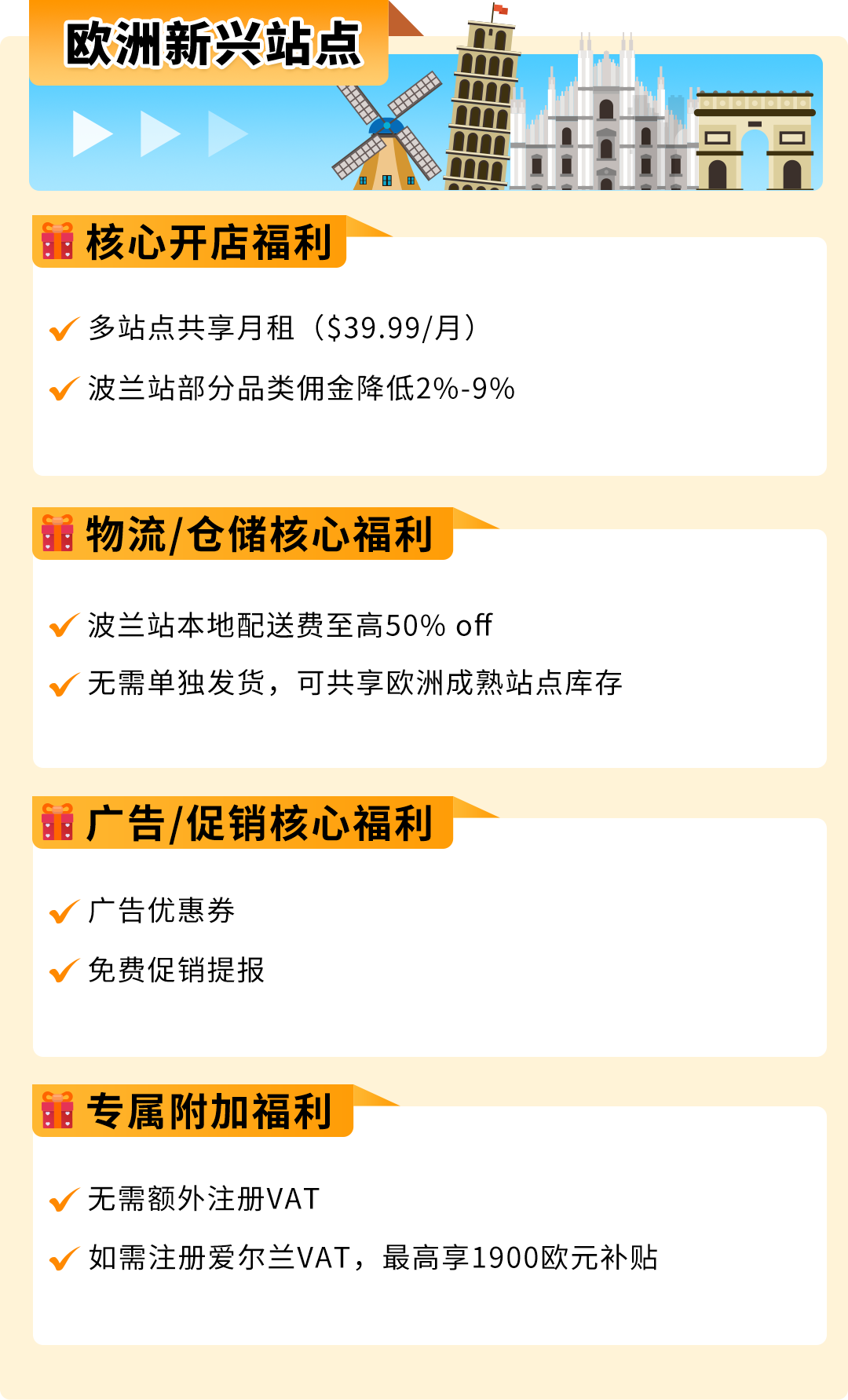 亚马逊新兴站点又放大招了，史无前例的新卖家福利重磅来袭！
