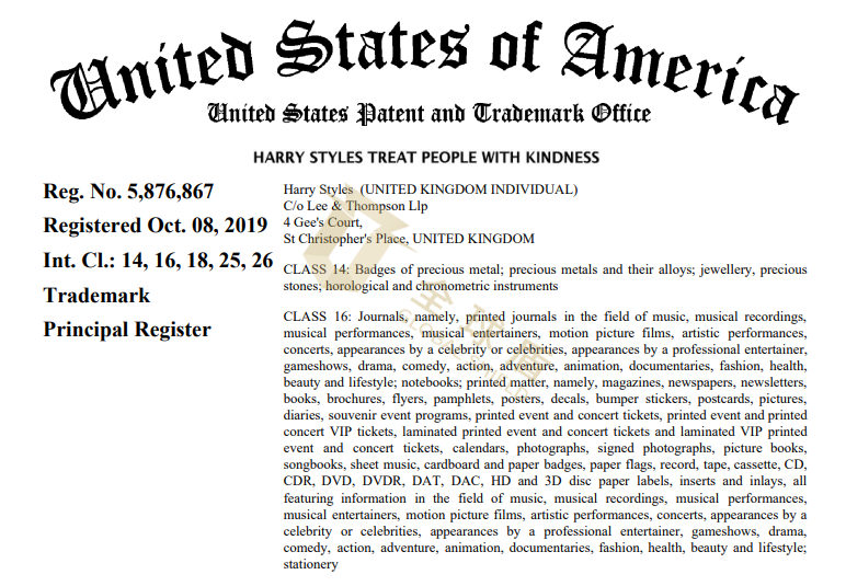 [22-7117]GBC律所代理Harry Styles再次发起诉讼！已有TRO被批准[22-cv-7117、7116]