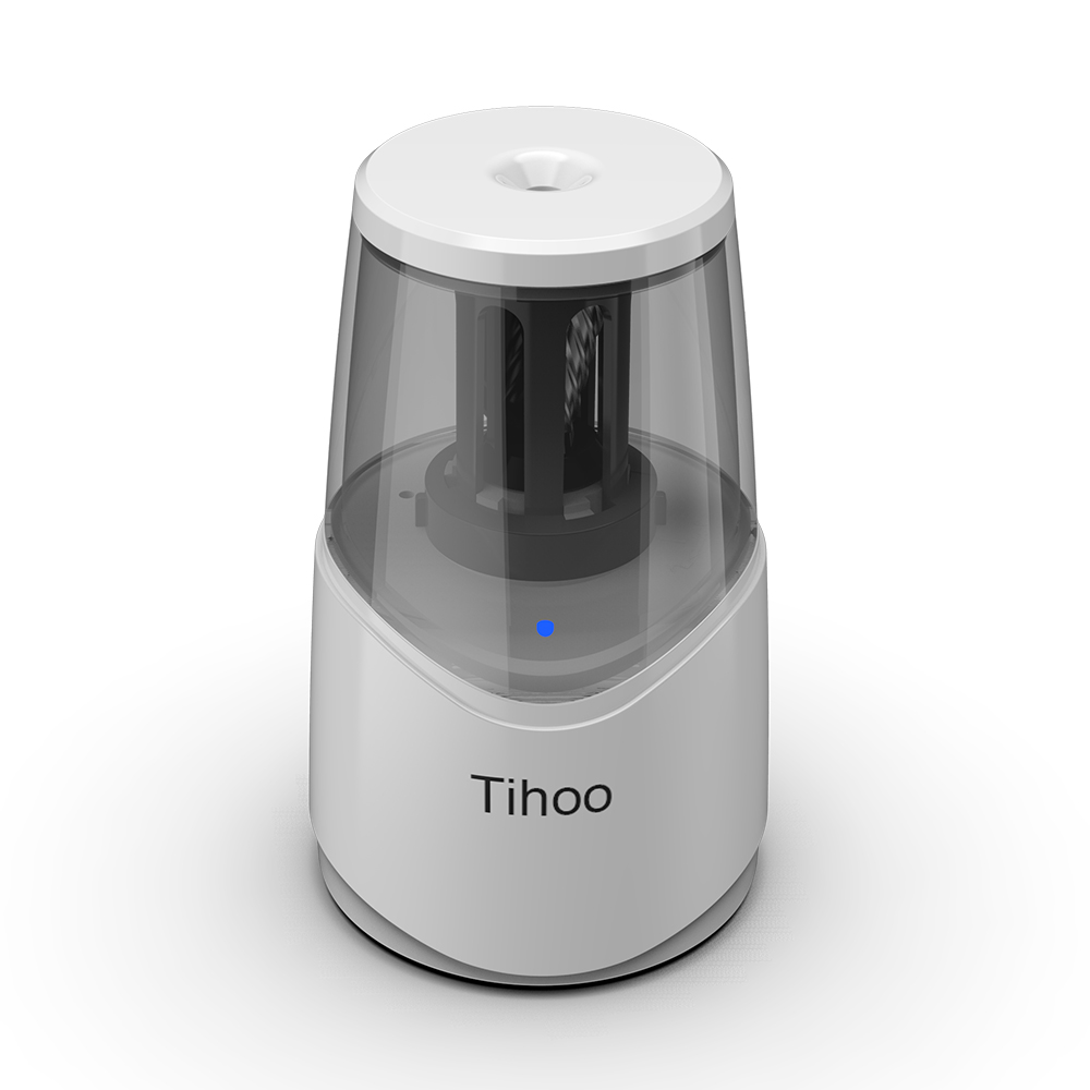 tihoo多功能电动卷笔刀,削尖立停