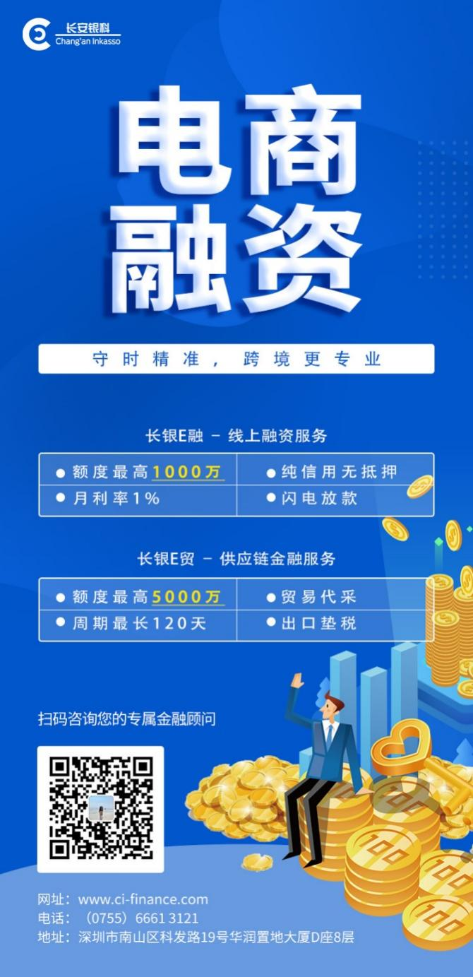 航运价格飙升，亚马逊卖家成本上涨，长安银科缓解卖家资金压力