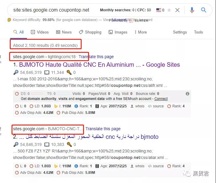 案例研究-谷歌算法盲区