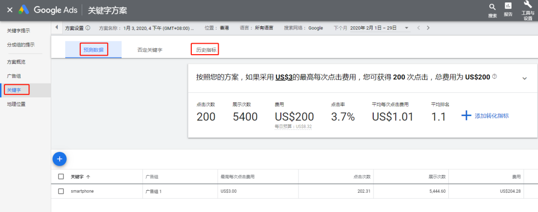 Google Ads：如何高效搜索关键字