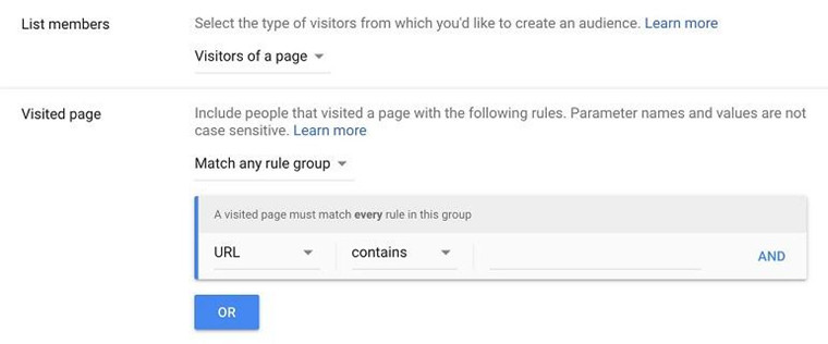 95个再营销列表分类