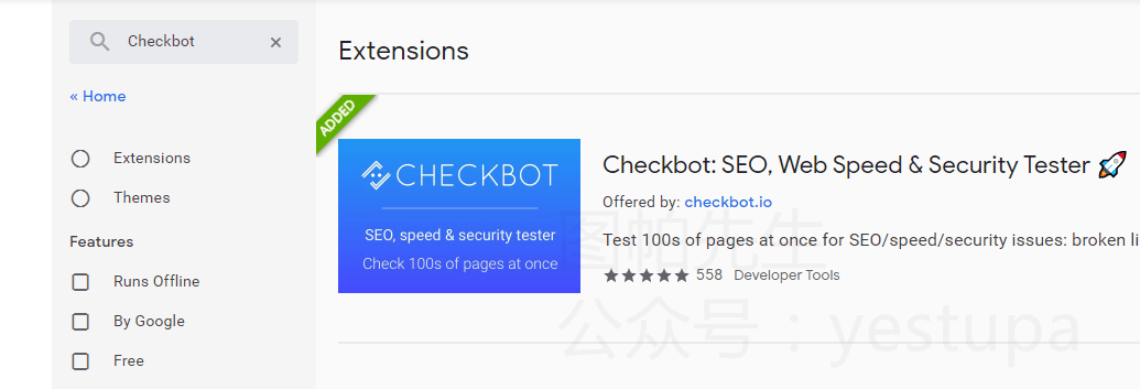 SEO插件——Checkbot
