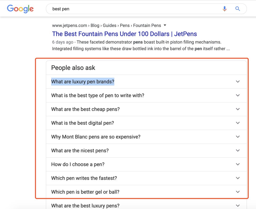 如何优化页面内容，抢占“People Also Ask”位置